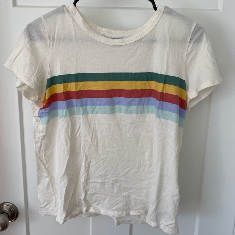 Rainbow basic tee